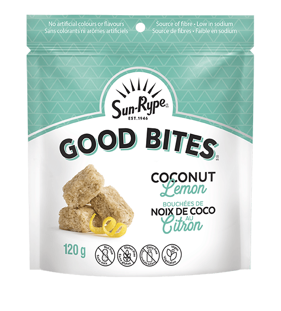 sunrype good bites coconut