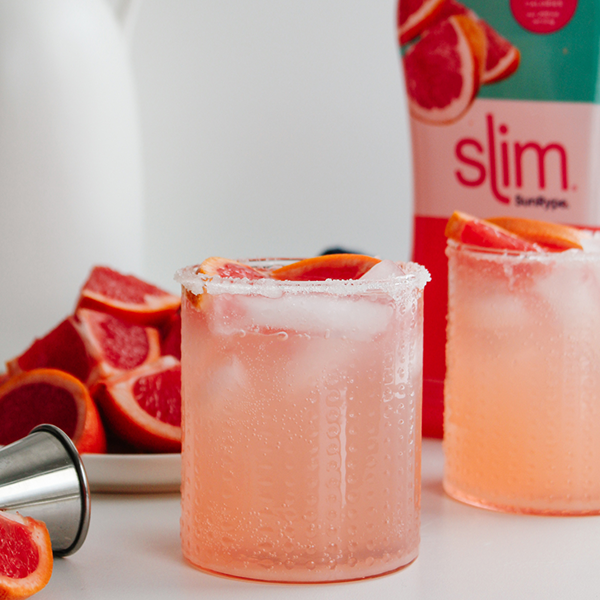 Refreshing Paloma with grapefruit and lime