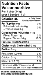 Nutrition informations