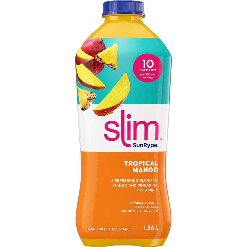 SunRype Slim TROPICAL MANGO Plastic PET 1.36L