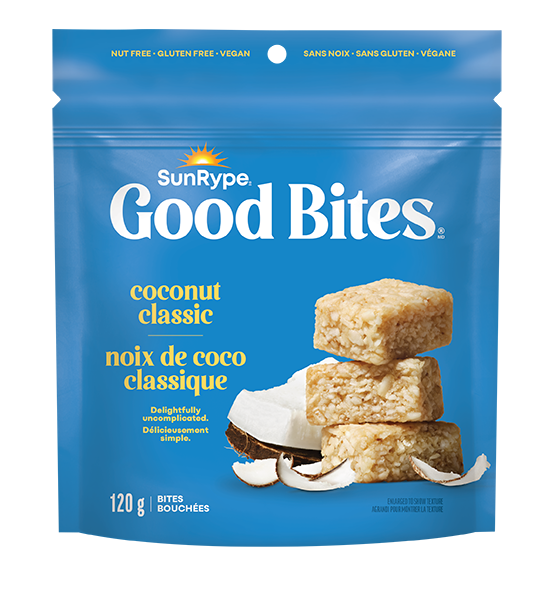 SunRype Good Bites COCONUT CLASSIC Printed Film 120g