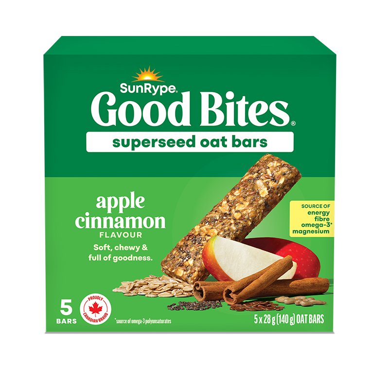 SunRype Good Bites APPLE CINNAMON Carton 5 x 28g