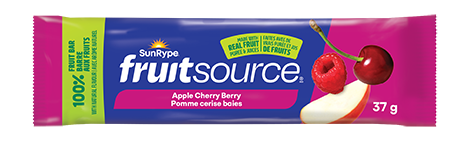 SunRype Fruitsource POMME CERISE BAIES Printed Film 37g