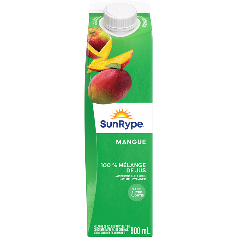 SunRype 100% jus MANGUE Gable Elopak 900mL